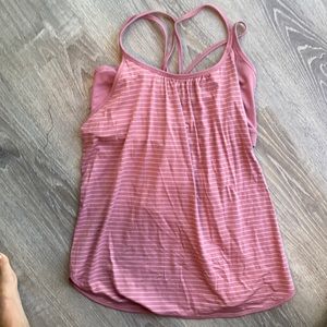 Tank with built in bra